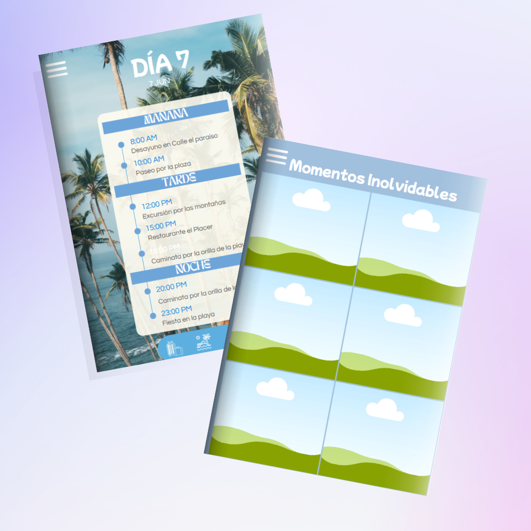 📱✈️ Guía de Viaje Digital Interactiva e imprimible