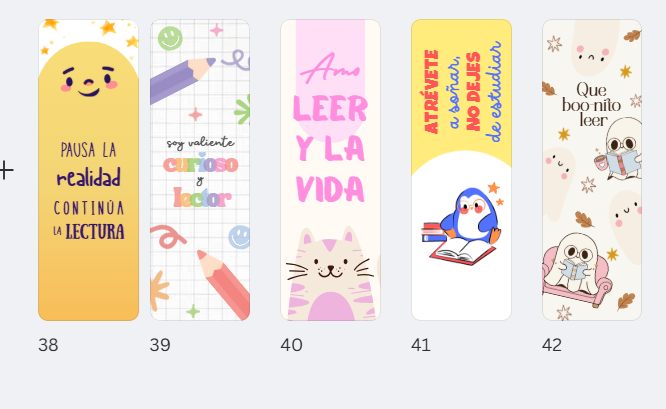 📚 Pack de 50 Señaladores/separadores – Separá y organizá tus páginas con estilo