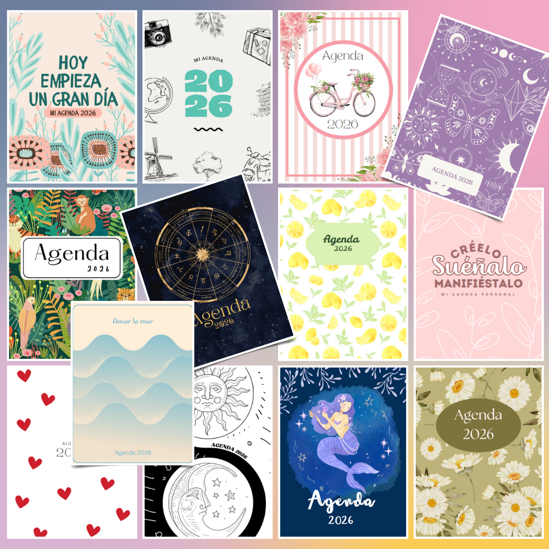 Agendas Creativas 2026 + Bonos Exclusivos