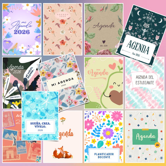 Agendas Creativas 2026 + Bonos Exclusivos